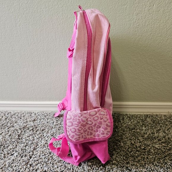 Vintage Hello Kitty Backpack 2006 Pink Satin Glitter Embroidered Sanrio FLAWS - Picture 5 of 12